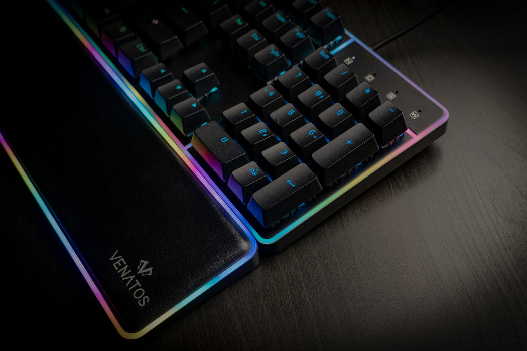 Venatos Northern Glow Hot Swappable Optical Keyboard