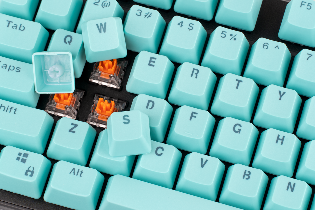 Cyan PBT Keycaps