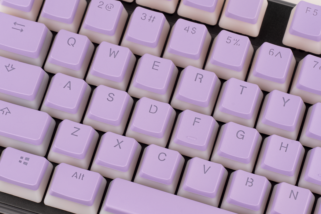 Purple Pudding PBT Keycaps