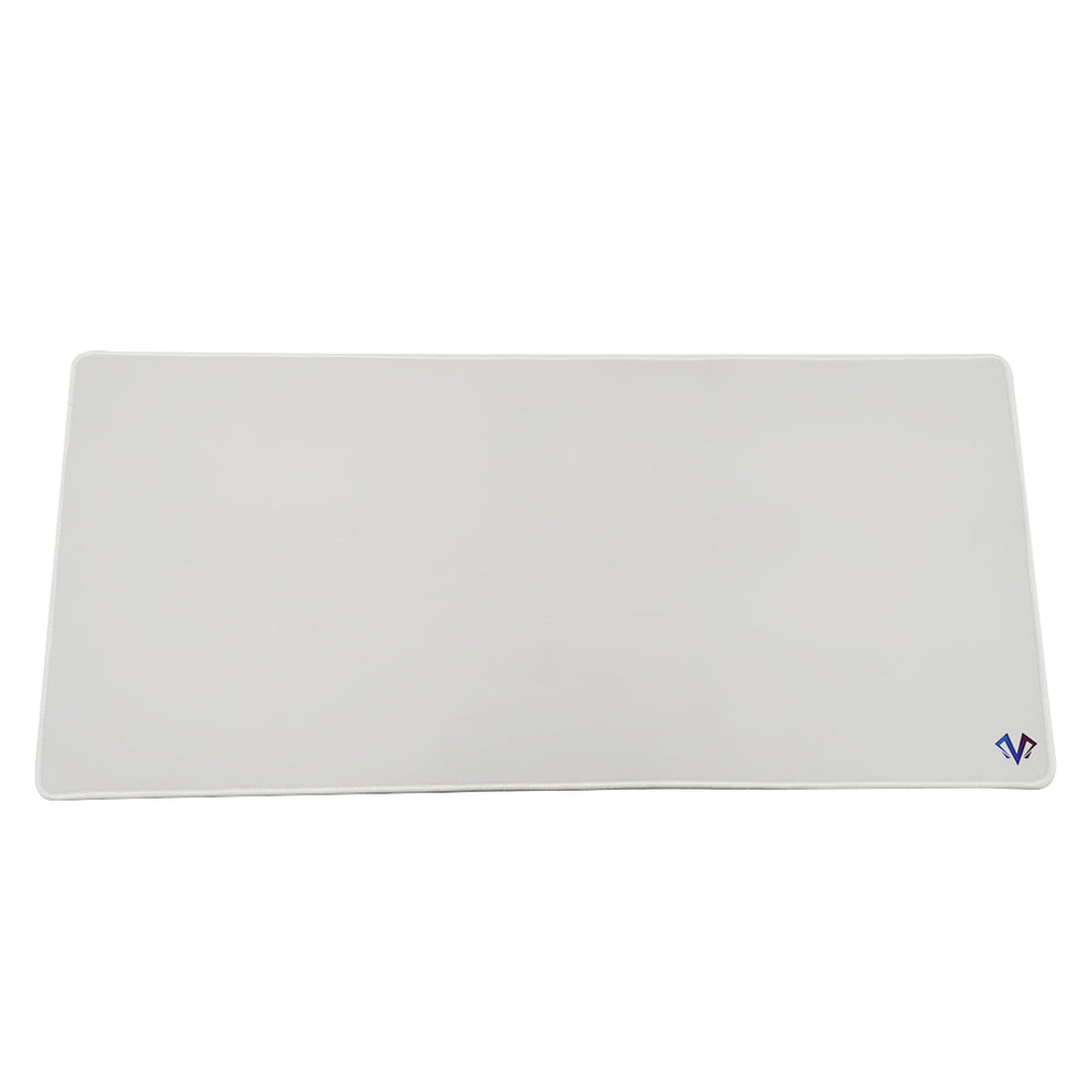 White XXL Oversized Mousepad Desk Mat for Gaming Ultra Thick