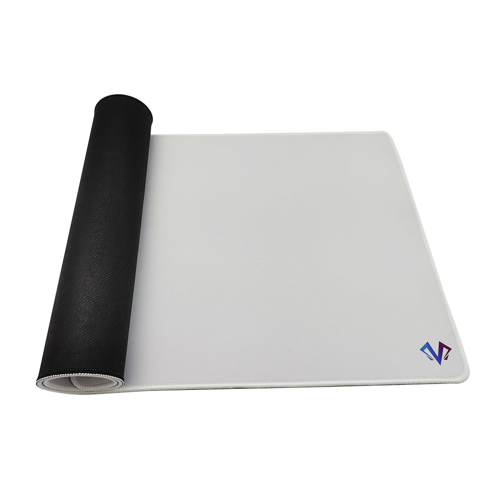 White XXL Oversized Mousepad Desk Mat for Gaming Ultra Thick
