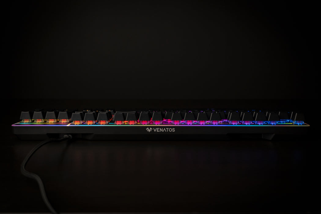 Venatos Northern Glow Hot Swappable Optical Keyboard